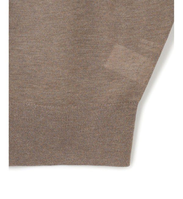 23区「【前後着用可能/洗える】シャイニーシアー 5分袖 カーディガン」|カーディガン|