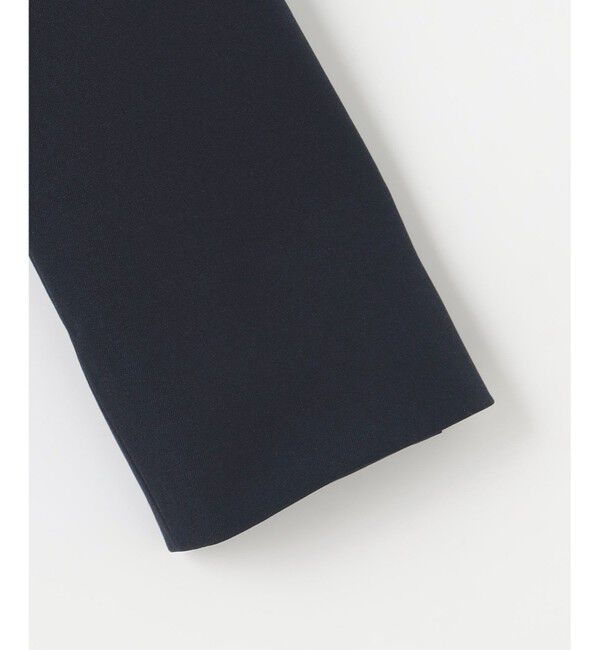 ANY SIS「【UVカット・接触冷感・吸水速乾】スマートビューティストレッチ ペプラムショート ジャケット」|ノーカラージャケット|