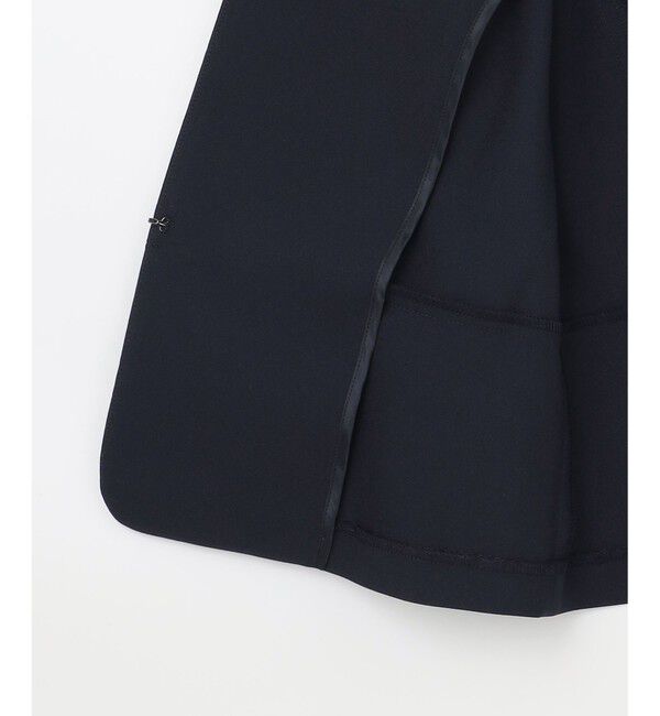 ANY SIS「【UVカット・接触冷感・吸水速乾】スマートビューティストレッチ ペプラムショート ジャケット」|ノーカラージャケット|