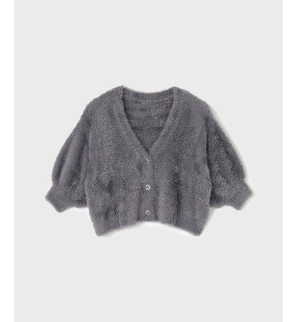 GRACE CONTINENTAL「フェザースリーブニットカーディガン」|カーディガン|