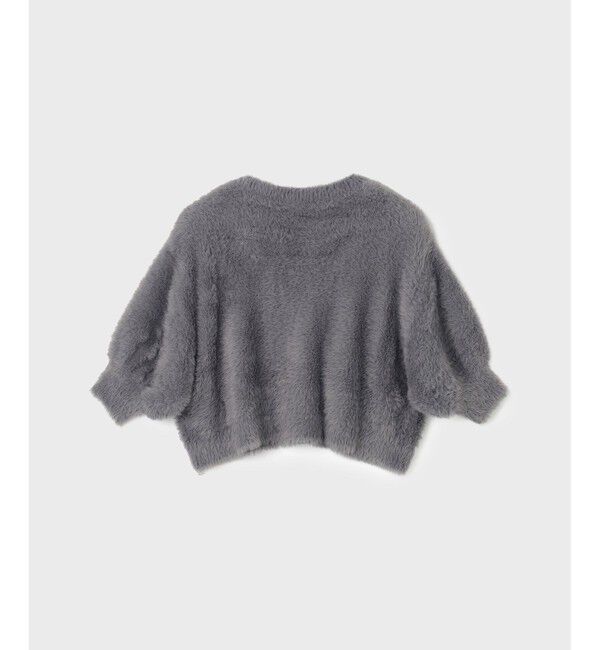 GRACE CONTINENTAL「フェザースリーブニットカーディガン」|カーディガン|