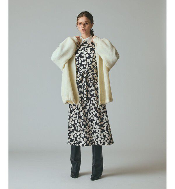 Grace Class「ストールアルパカカーディガン」|カーディガン|