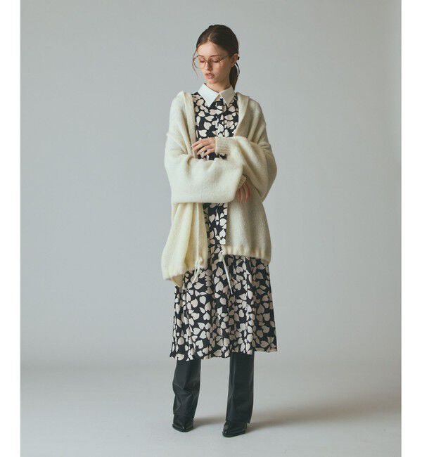 Grace Class「ストールアルパカカーディガン」|カーディガン|