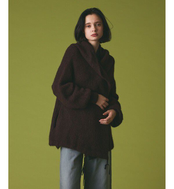 Grace Class「ストールアルパカカーディガン」|カーディガン|