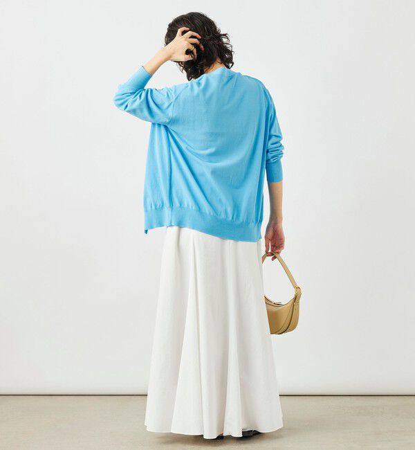 NOLLEY'S「《手洗い可能》ベストドッキングVネックカーディガン」|カーディガン|