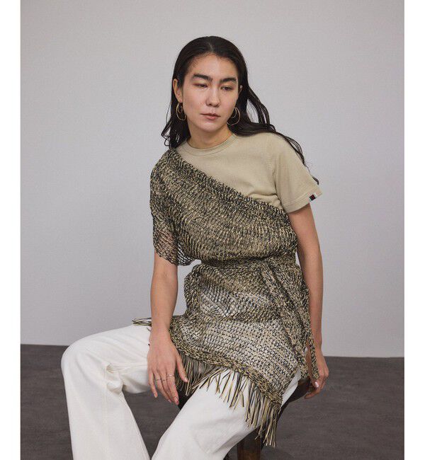 SALON adam et rope'「マルチウェイメッシュキャミソール」|キャミソール|