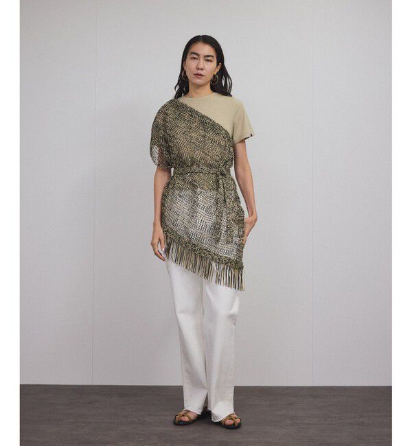 SALON adam et rope'「マルチウェイメッシュキャミソール」|キャミソール|