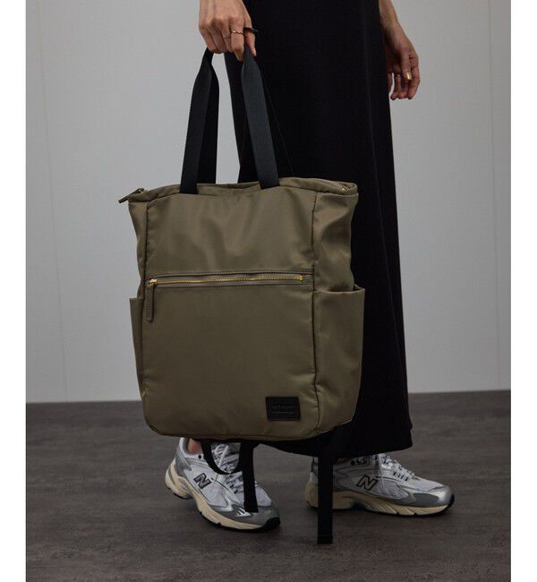 SALON adam et rope'「【WEB限定】ポシェット付き2WAYリュックトート［ユニセックスで使える・軽量・A4］」|リュック|