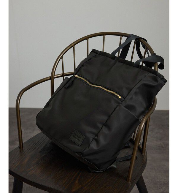 SALON adam et rope'「【WEB限定】ポシェット付き2WAYリュックトート［ユニセックスで使える・軽量・A4］」|リュック|