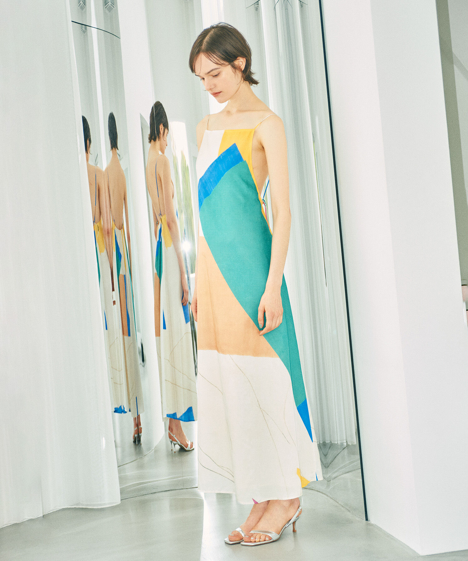 ROPE「【ROPE' meets Henri Matisse】プリントサマードレス」|ワンピース|