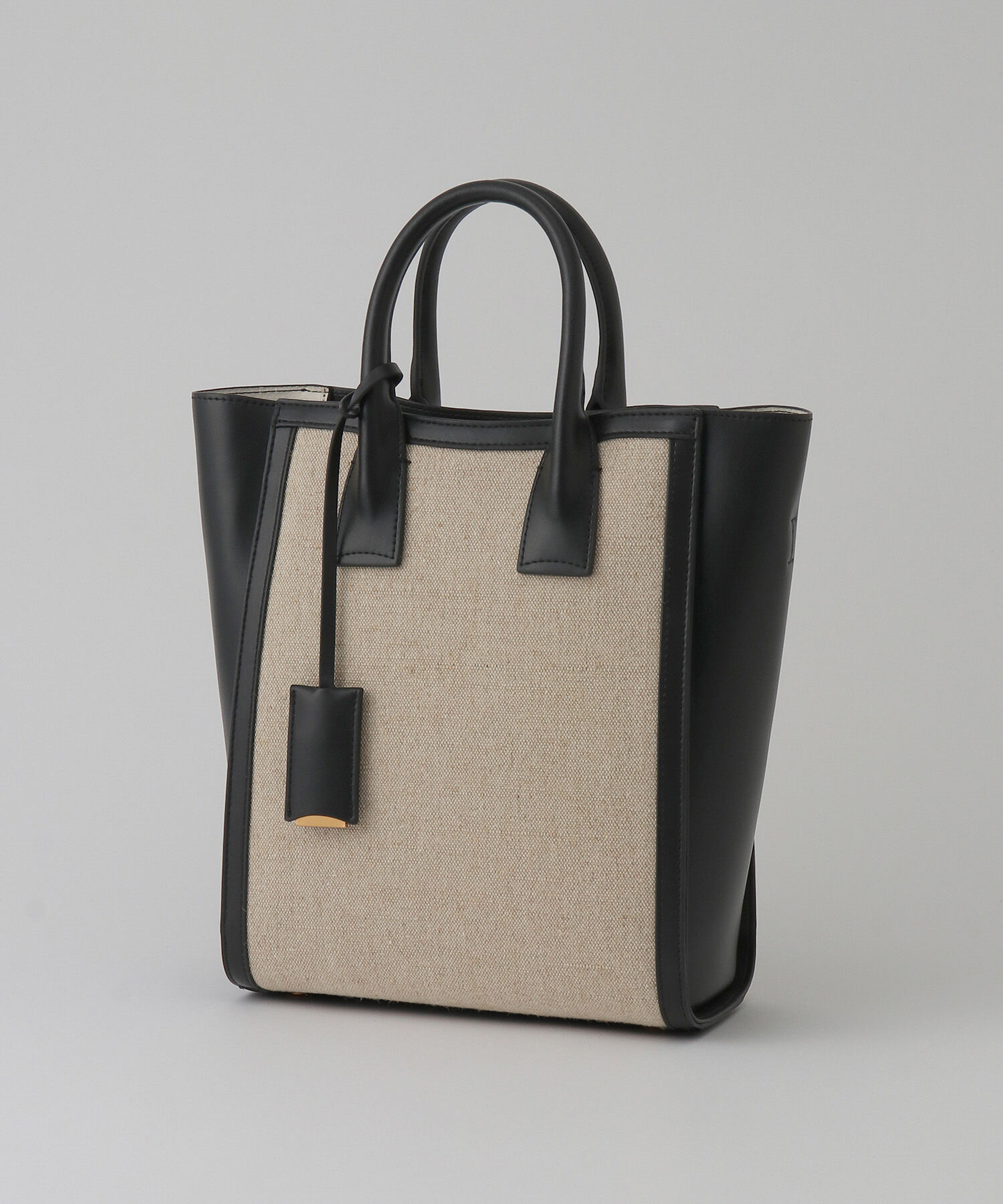 E'POR「【E'POR】 I BAG Medium（キャンバスコンビ縦型トートバッグ）」|ハンドバッグ|