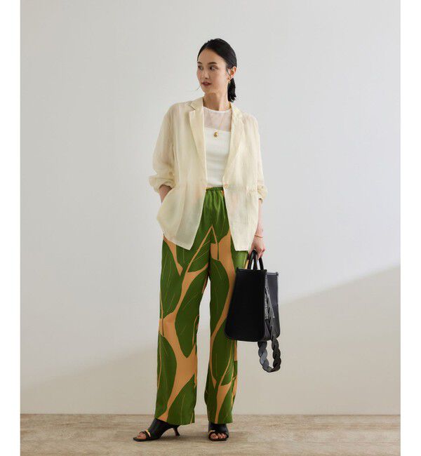 ROPE「【洗える・新色追加】シアーライトジャケット」|テーラードジャケット|