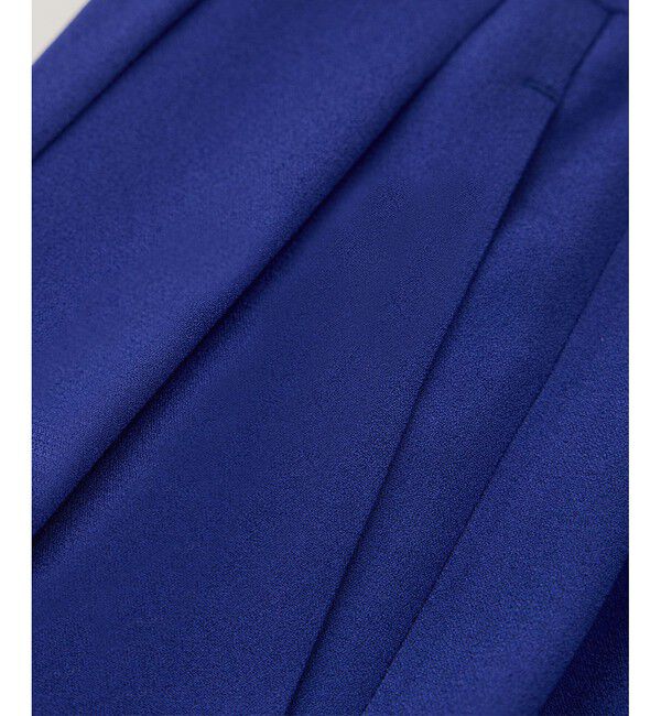 ROPE「【洗える・カセット服】ライトトリアセイージーワイドパンツ/お仕事・通勤・セットアップ対応」|チノ|