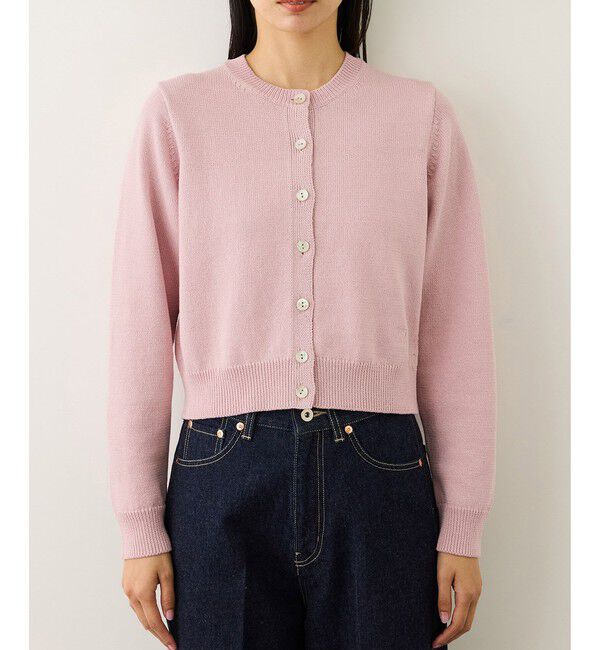 ROPE「オーガニックコットンニットカーディガン/イージーケア」|カーディガン|