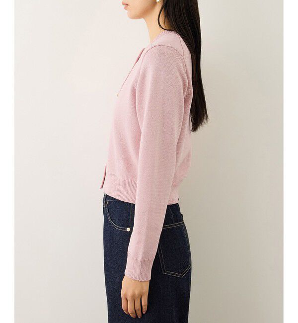 ROPE「オーガニックコットンニットカーディガン/イージーケア」|カーディガン|