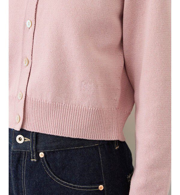 ROPE「オーガニックコットンニットカーディガン/イージーケア」|カーディガン|