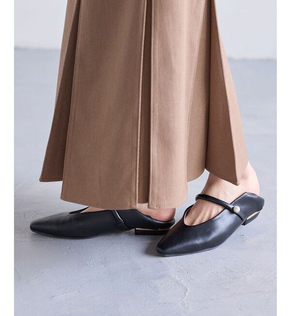 VIS「パールメリージェーンパンプス/バブーシュ」|パンプス|