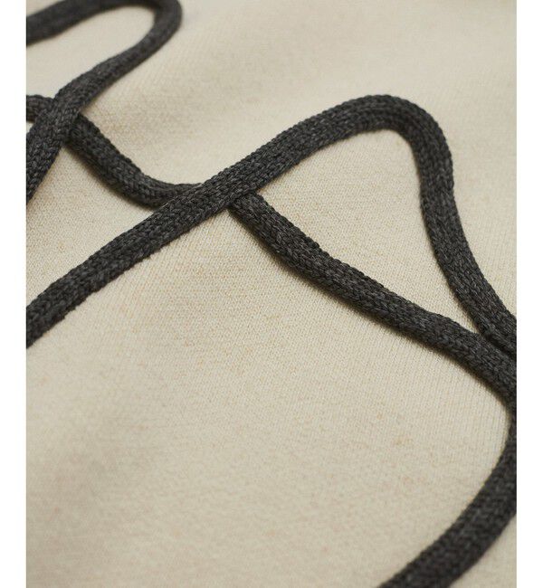 ADAM ET ROPE'「【サステナブル】ラインアートカーディガン」|カーディガン|