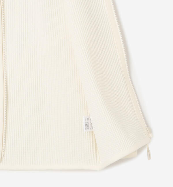 GYMPHLEX「Gymphlex | キッズ ポリワッフル Vネックジップカーディガン」|カーディガン|