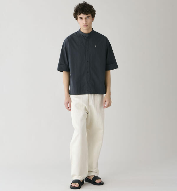 DANTON「DANTON | コットンリネンツイル イージーパンツ MEN」|チノ|