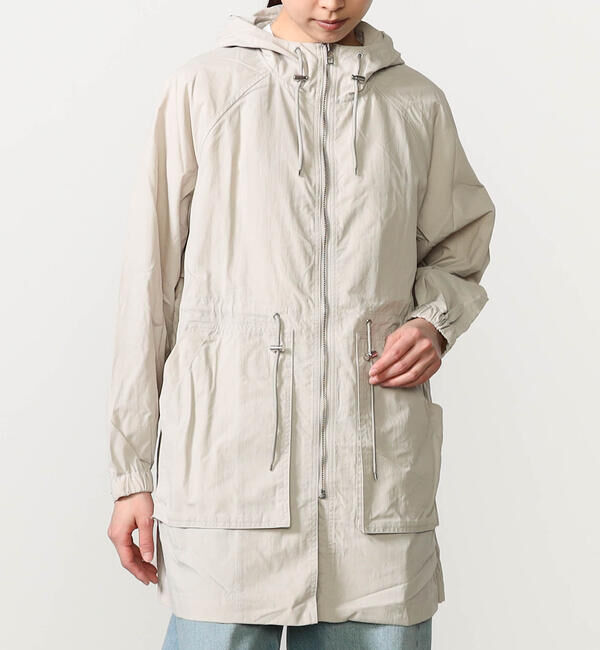 ORCIVAL「ORCIVAL | ナイロン ジップフードジャケット WOMEN」|テーラードジャケット|