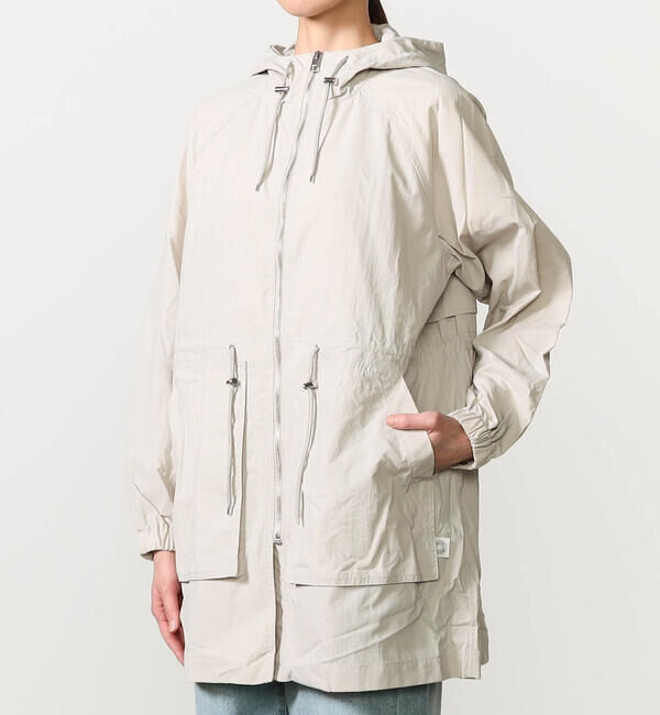 ORCIVAL「ORCIVAL | ナイロン ジップフードジャケット WOMEN」|テーラードジャケット|