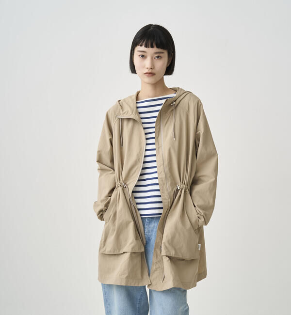 ORCIVAL「ORCIVAL | ナイロン ジップフードジャケット WOMEN」|テーラードジャケット|