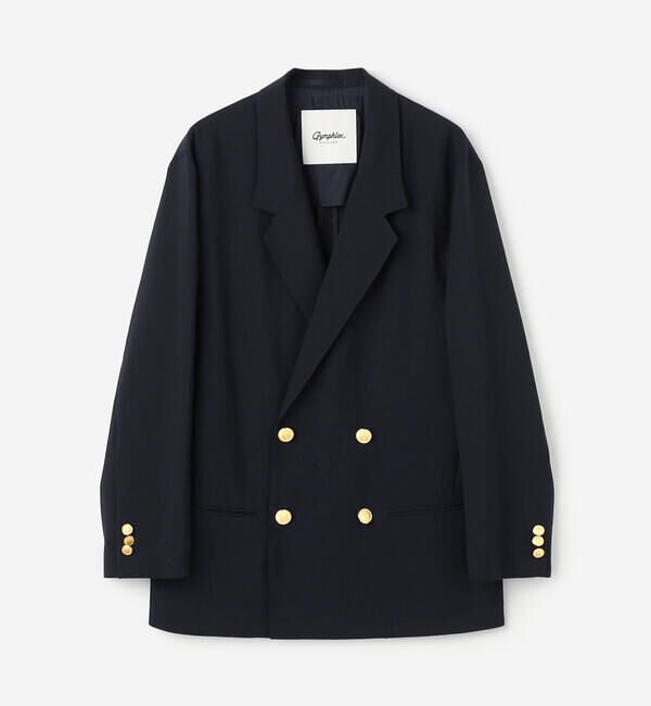 GYMPHLEX「Gymphlex | ダブルブレストジャケット WOMEN」|テーラードジャケット|