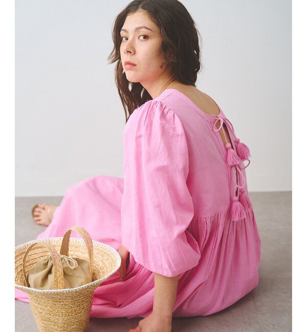  「2wayギャザーワンピース」|ワンピース|