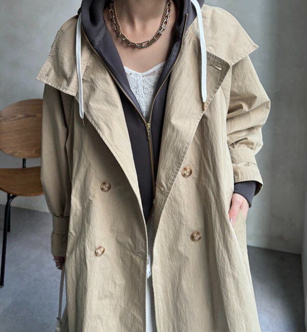  「ライナー付トレンチコート」|その他|