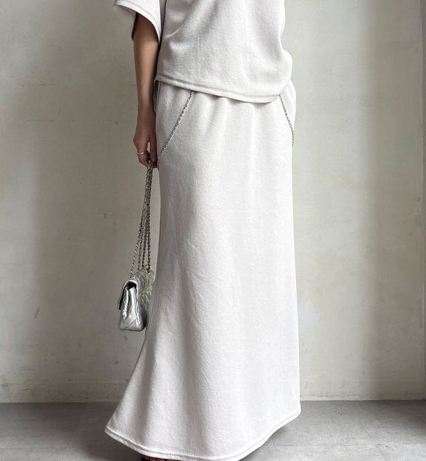  「【セットアップ可能】マーメイドカットフレアスカート」|スカート|