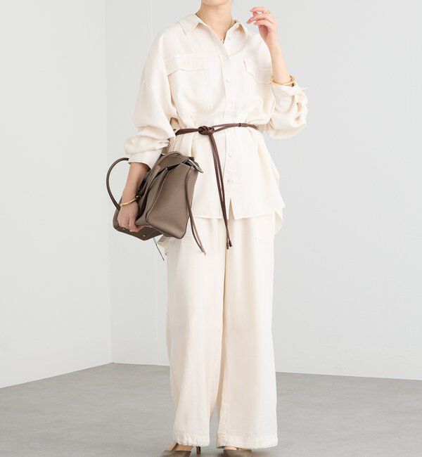  「予約【セットアップ可/新色追加】ガーメントダイワイドシャツ」|シャツ・ブラウス|