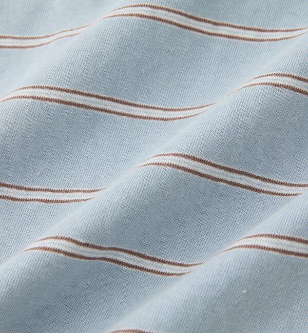  「予約【大人のボーダーTシャツ】マルチボーダーゴブソデTee」|Tシャツ・カットソー|