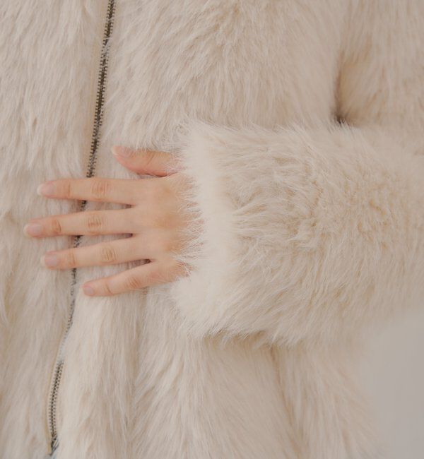  「【SALON by Chico】リバーシブルペプラムデザインミディコート」|その他|