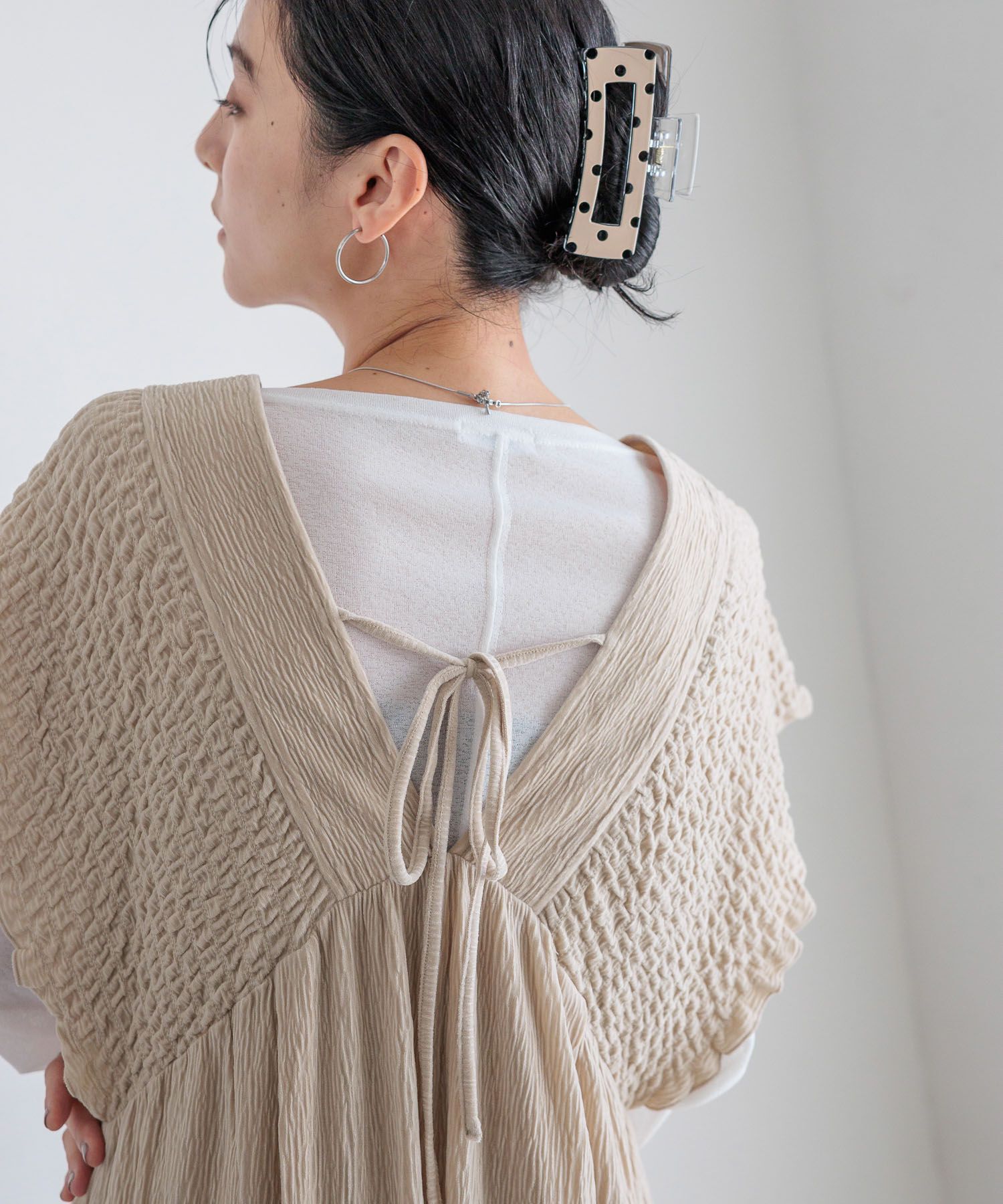 LOWRYS FARM「シャーリングベロアサロペ」|ワンピース|