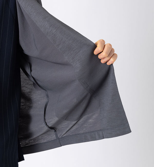 ABAHOUSE「鹿の子 ストレッチ ボタンレス カーディガン」|カーディガン|