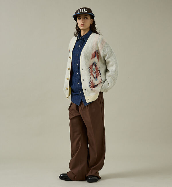 ABAHOUSE「【PENDLETON / ペンドルトン】Shaggy Cardigan / シャ」|カーディガン|