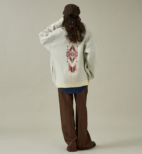 ABAHOUSE「【PENDLETON / ペンドルトン】Shaggy Cardigan / シャ」|カーディガン|