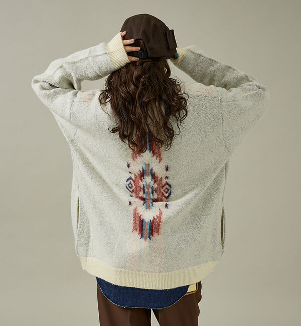 ABAHOUSE「【PENDLETON / ペンドルトン】Shaggy Cardigan / シャ」|カーディガン|