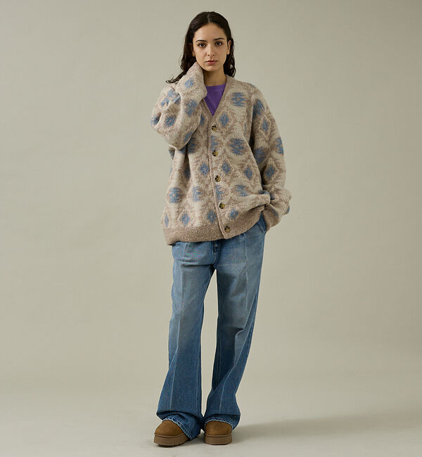 ABAHOUSE「【PENDLETON / ペンドルトン】Shaggy Cardigan / シャ」|カーディガン|