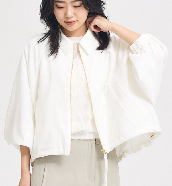 Rouge vif「【人気追加】コクーンブルゾン【予約】」|ブルゾン・スタジャン|