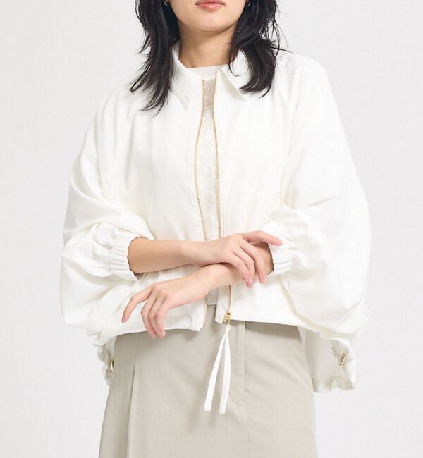 Rouge vif「【人気追加】コクーンブルゾン【予約】」|ブルゾン・スタジャン|