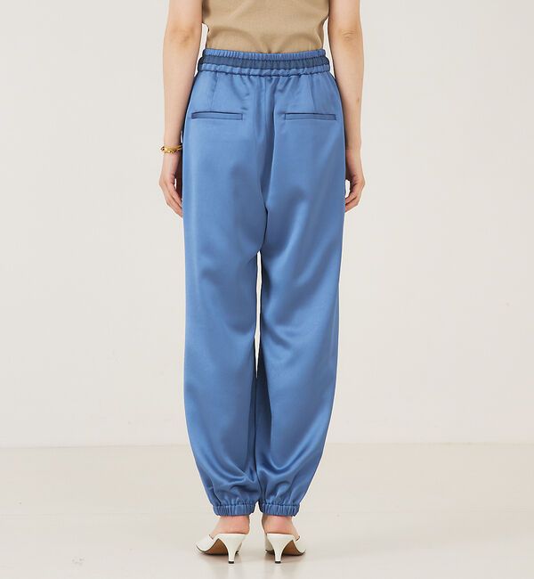 qualite「ヴィンテージサテンドローパンツ」|その他|