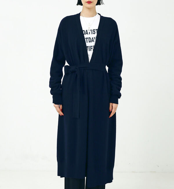 The Store by C' 「【COCUCA】ウールロングカーディガン」|カーディガン|