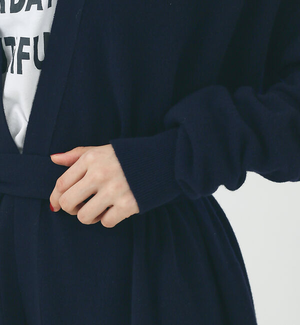 The Store by C' 「【COCUCA】ウールロングカーディガン」|カーディガン|