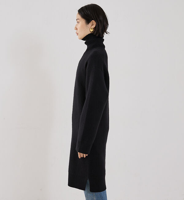 The Store by C' 「【TOTEME】BROAD TURTLENECK DRESS／タートルネックニッ」|ワンピース|