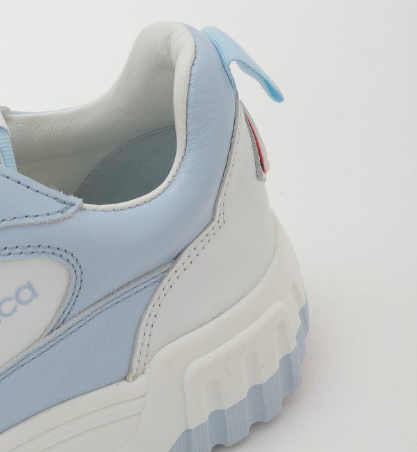 SOFFITTO「【Casablanca/カサブランカ】White & Powder Blue Court Sneaker APF24-SNK-017-02」|スニーカー|