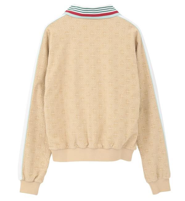 SOFFITTO「【Casablanca/カサブランカ】MF23-JTP-179-01  ジップアップブルゾン」|ブルゾン・スタジャン|