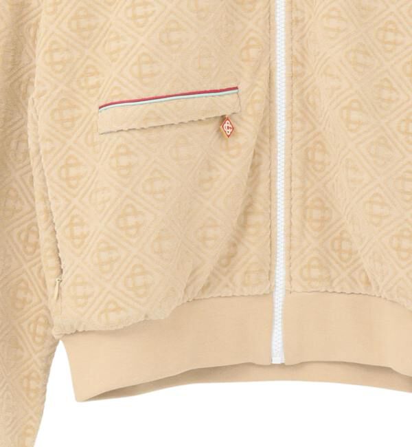 SOFFITTO「【Casablanca/カサブランカ】MF23-JTP-179-01  ジップアップブルゾン」|ブルゾン・スタジャン|