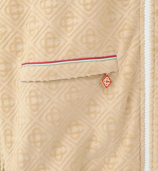 SOFFITTO「【Casablanca/カサブランカ】MF23-JTP-179-01  ジップアップブルゾン」|ブルゾン・スタジャン|